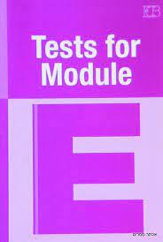 טסט פור מודול TEST FOR MODULE E סגול
