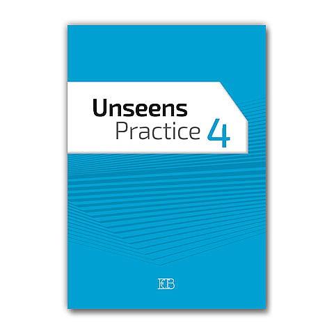 אנסין פרקטיס 4 Unseen Practice כחול